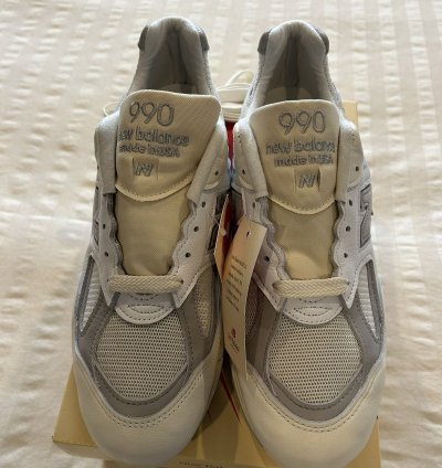 New Balance Teddy Santis 990v2 Sea Salt Size 10