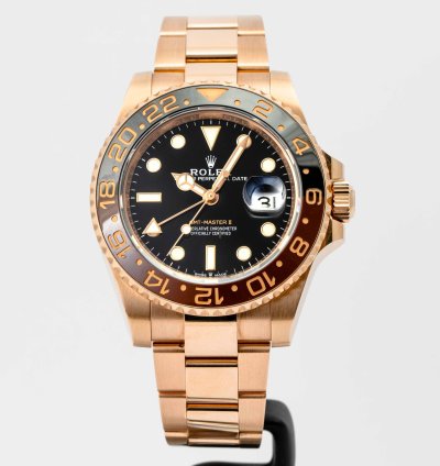 Rolex Gmt-master Ii Root Beer Rose Gold 40mm 126715chnr - Box Papers 2019