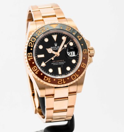 Rolex Gmt-master Ii Root Beer Rose Gold 40mm 126715chnr - Box Papers 2019