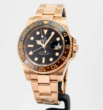 Rolex Gmt-master Ii Root Beer Rose Gold 40mm 126715chnr - Box Papers 2019