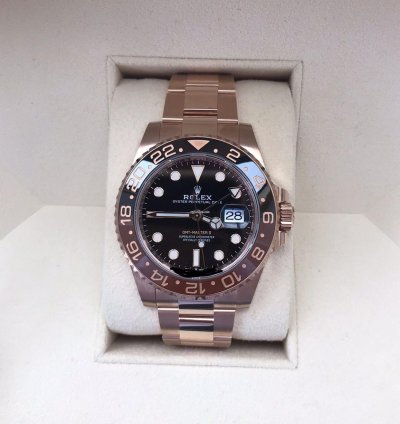 Rolex Gmt-master Ii Rootbeer 126715chnr