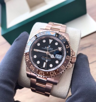 Rolex Gmt-master Ii Rootbeer 126715chnr