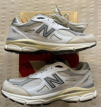 New Balance Teddy Santis 990v3 Sea Salt Size 10
