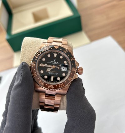 Rolex Gmt-master Ii Rootbeer 126715chnr