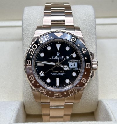 Rolex Gmt-master Ii Rootbeer 126715chnr 2023 Complete Set