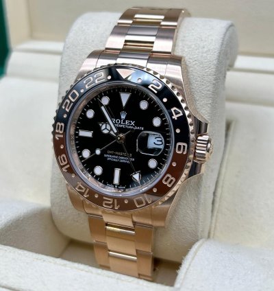 Rolex Gmt-master Ii Rootbeer 126715chnr 2023 Complete Set