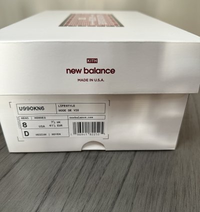 New Balance U990kn6 Kith Msg Ronnie Fieg Size 8