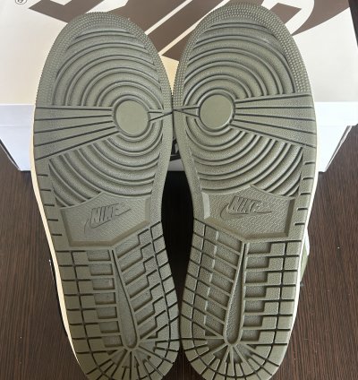 Size 10 - Jordan 1 Low Travis Scott Medium Olive Dm7866-200
