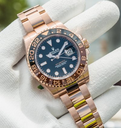 Rolex Gmt-master Ii Rootbeer Everose Gold