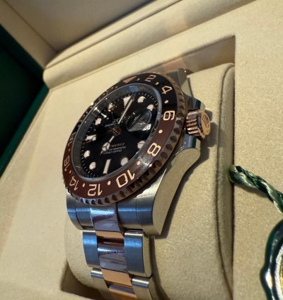 Rolex Gmt-master Ii Rootbeer Full Set