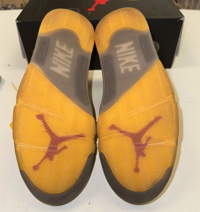 Size 10 - Nike Air Jordan 5 Sp Off-white Sail dh8565-100