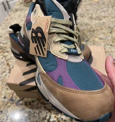 Palace New Balance 991 Tan