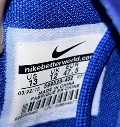 Nike Kobe 8 Tb Game Royal 599520-402 Size 13