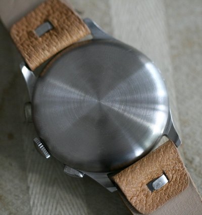 Omega Classic 33 3 Chro Oversize 38 Mm Chronograph Black Dial Top