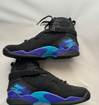 Size 10 5 - Nike Air Jordan 8 Retro Aqua 2007 Men Shoes