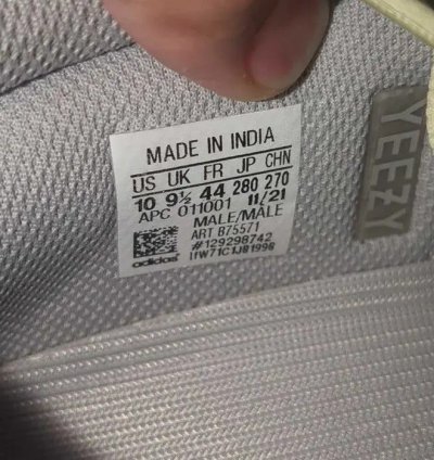 Adidas Yeezy Boost 700 Wave Runner Size 10 Us Men Box