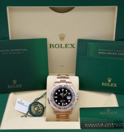 Rolex Gmt-master Ii Rose Gold