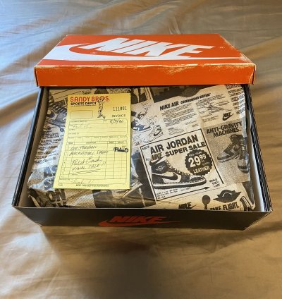 Size 10 Air Jordan 1 High Lost Found