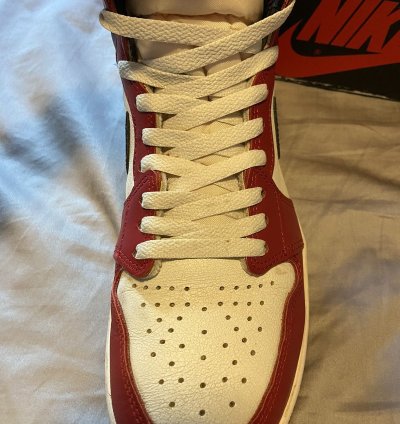 Size 10 Air Jordan 1 High Lost Found