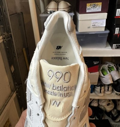 Read Description New Balance 990v2 Teddy Santis Ald Sea Salt