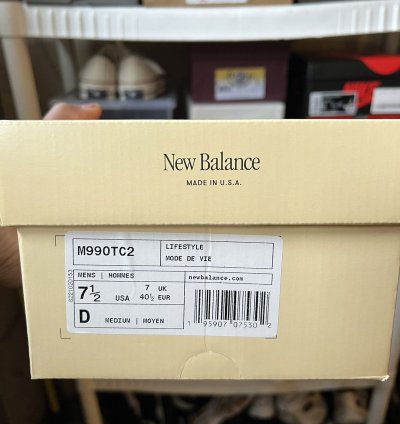 Read Description New Balance 990v2 Teddy Santis Ald Sea Salt