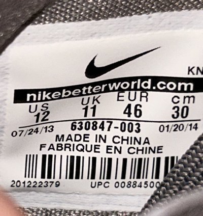 Nike Kobe 9 Elite Detail 630847-003 Size 12