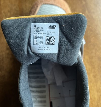 Ronnie Fieg Frank Lloyd Wright New Balance 998 Aloe