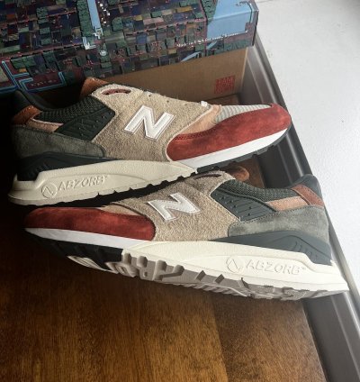 Ronnie Fieg Frank Lloyd Wright New Balance 998 Chutney