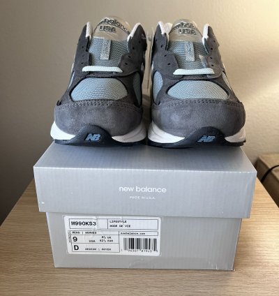 Ronnie Fieg Kith New Balance 990v3 Steel Blue
