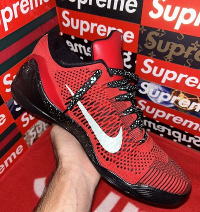 Nike Kobe 9 Elite Low University Red 639045-600 Size 13