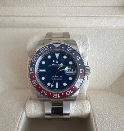 Rolex Gmt-master Ii Set Complet Et Montre Datant De Mai 2024