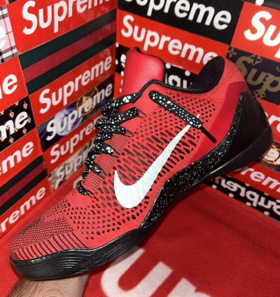 Nike Kobe 9 Elite Low University Red 639045-600 Size 13