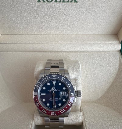 Rolex Gmt-master Ii Set Complet Et Montre Datant De Mai 2024