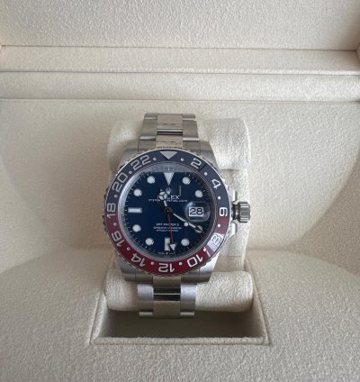 Rolex Gmt-master Ii Set Complet Et Montre Datant De Mai 2024