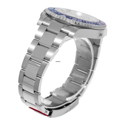 Rolex Gmt-master Ii Superman 40mm White Gold Meteorite Dial Red Blue Bezel 126719blro