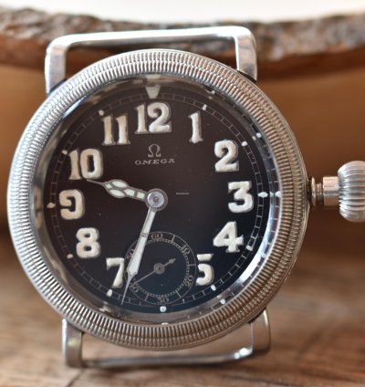 Omega Classic Ck700 Military Extremely Rare German Pilot Vintage Luftwaffe