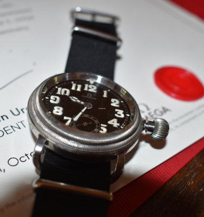 Omega Classic Ck700 Military Extremely Rare German Pilot Vintage Luftwaffe