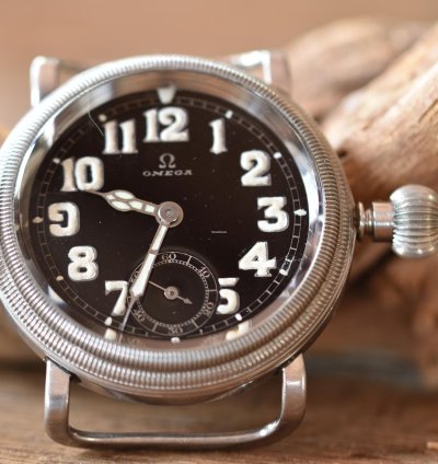 Omega Classic Ck700 Military Extremely Rare German Pilot Vintage Luftwaffe