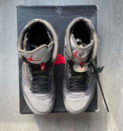 Size 11 - Nike Air Jordan 5 Retro Sp Off-white Muslin Black