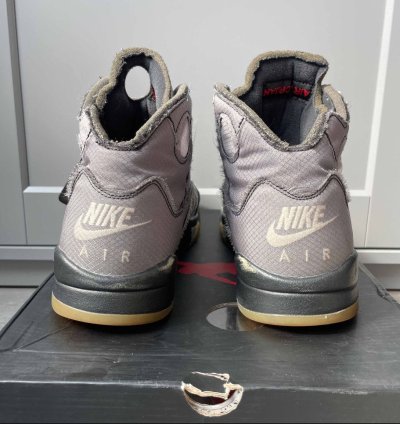Size 11 - Nike Air Jordan 5 Retro Sp Off-white Muslin Black