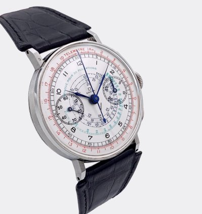 Omega Classic Jumbo Sport Racing Chronograph Multicolored Multiscale Dial Cal 33 3 1930s