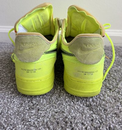 Size 11 - Nike Off-white Air Force 1 Low Volt Steal