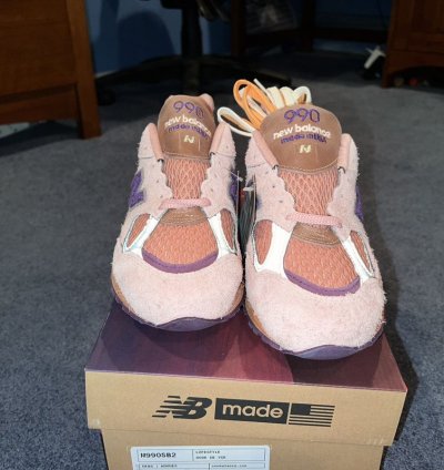 Salehe Bembury New Balance 990v2 Sand Be The Time