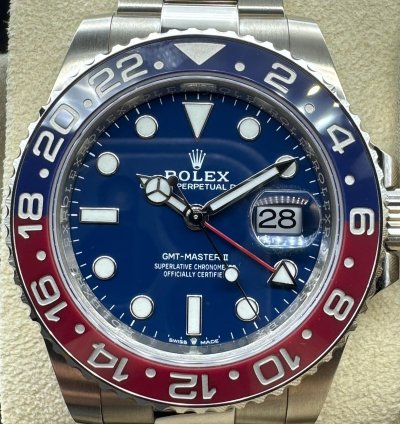 Rolex Gmt-master Ii Unworn