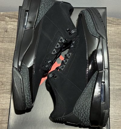 Size 11 5 - Air Jordan 3 Retro 2025 Black Cat