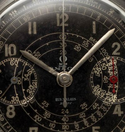 Omega Classic Pilot Vintage Chronograph 33 3