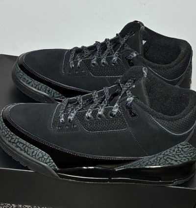 Size 11 5 - Air Jordan 3 Retro 2025 Black Cat