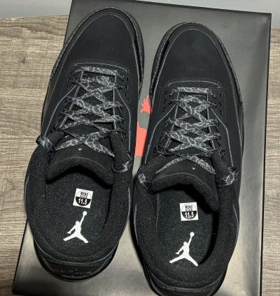Size 11 5 - Air Jordan 3 Retro 2025 Black Cat