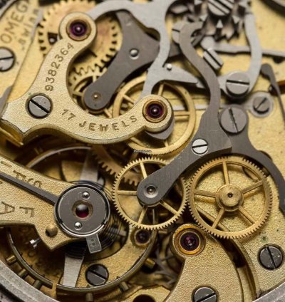 Omega Classic Pilot Vintage Chronograph 33 3