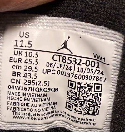 Size 11 5 - Air Jordan 3 Retro 2025 Black Cat